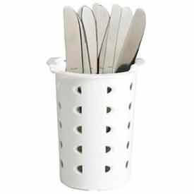Cambro FWC56148 - Flatware Cylinder White Plastic FWC56148 - Pkg Qty 12