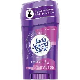 Lady Speed Stick® Invisible Dry Antiperspirant Fresh 1.4 oz White 12 Sticks/Case 96299