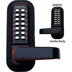 Lockey Digital Door Lock 2835 Lever Handle with Double Combination Oil Rubbed Bronze 2835OILDC
