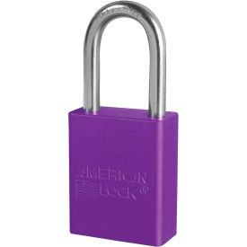 American Lock® S1106PRP Aluminum Safety Padlock 1-1/2