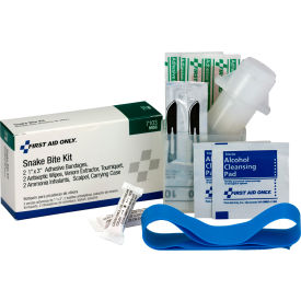 First Aid Only Snake Bite Kit 10 Piece Unitized Box 7103