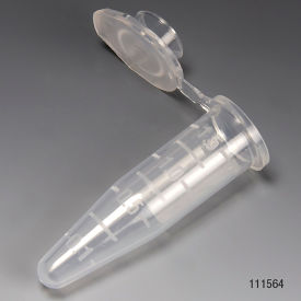 Microcentrifuge Tube 1.5mL Polypropylene Natural Stand-Up Zipbag MG 500/Pack 111564