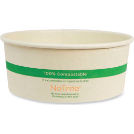 World Centric® No Tree Wide Paper Bowl 24 oz. Cap. 5-7/8