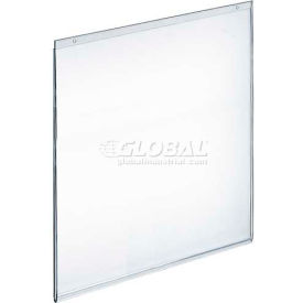 Global Approved 162728 Vertical Wall Mount Acrylic Sign Holder 17