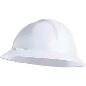 Honeywell® Everest A119R Full Brim Hard Hat 6 pt. Ratchet Suspension Type 2 Class E White A119R010000