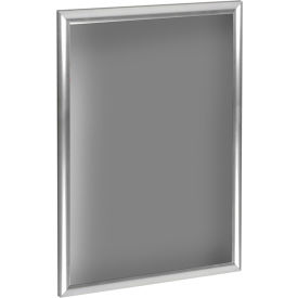 Global Approved 300211-SLV Vertical/Horizontal Optic Snap Frame 17
