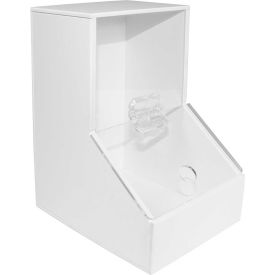 TrippNT™ White PVC/Acrylic Small Dispensing Bin 5