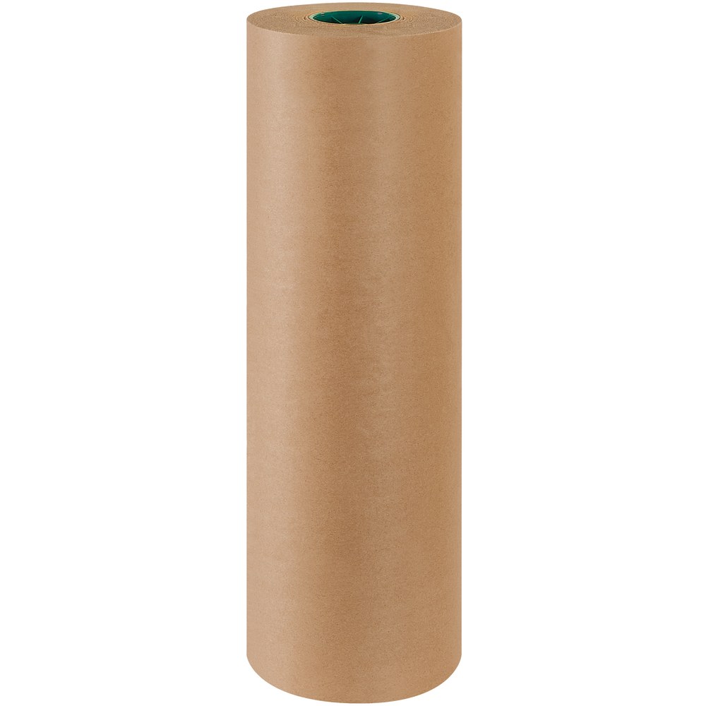 Office Depot Brand Poly-Coated Kraft Paper, Roll, 24in x 600ft, Kraft MPN:KPPC2450