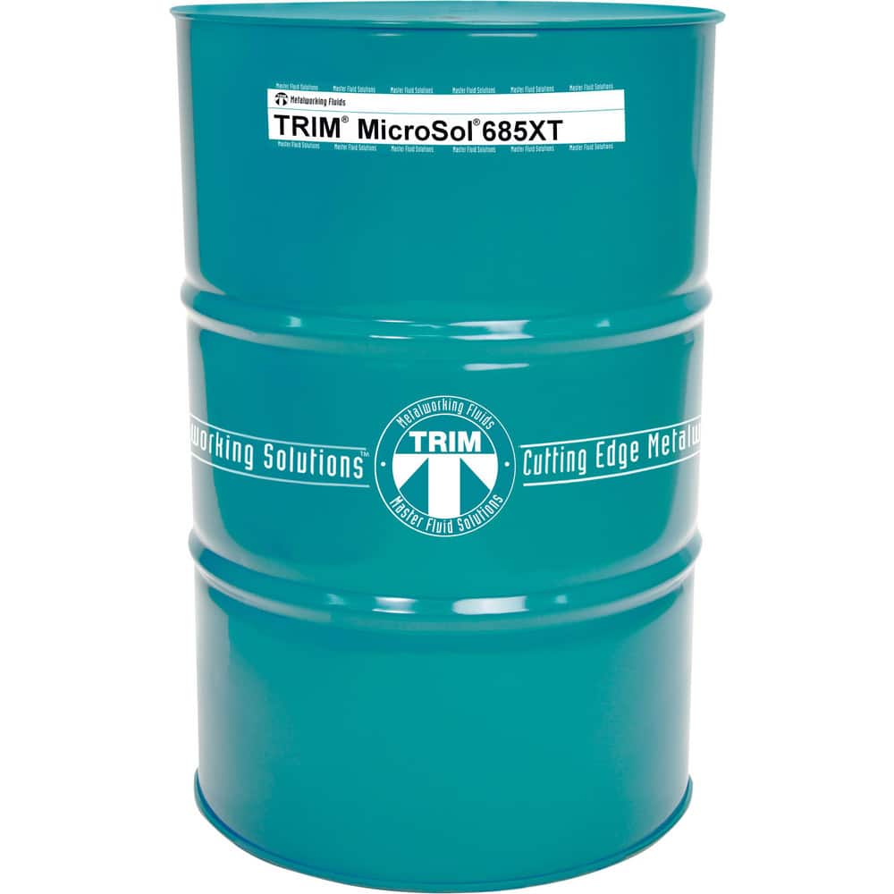 Metalworking Fluids & Coolants, Product Type: Metalworking, Cutting Fluid, Coolant, Microemulsion , Container Type: Drum , Container Size: 54 gal  MPN:MS685XT-54G