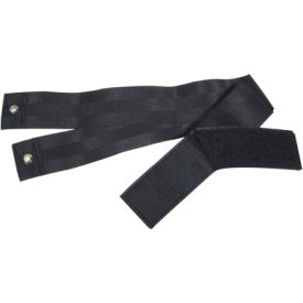 Bariatric Wheelchair Seat Belt Hook & Loop Fastener Closure Black For Waist Sizes Up to 60