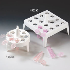 Float Rack for 1.5mL Microcentrifuge Tubes Round 8-Place 65mm Diameter White 4/Pack 456398