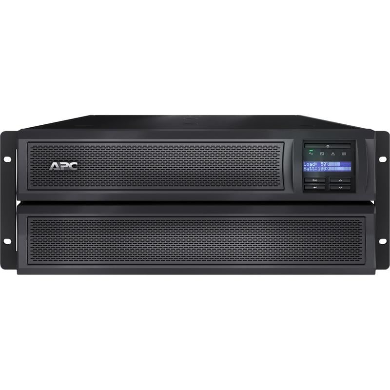 APC by Schneider Electric Smart-UPS X 3000VA Rack/Tower LCD 100-127V with Network Card, 4U Rack-Mountable, 110 V AC Input - 120 V AC Output MPN:SMX3000LVNC
