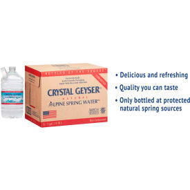 Crystal Geyser® Alpine Spring Water 1 Gal Bottle 6/case 12514