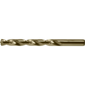 Chicago-Latrobe 550 5/32 Cobalt Heavy-Duty Straw 135 Split Point Jobber Length Drill 46610 - Pkg Qty 12