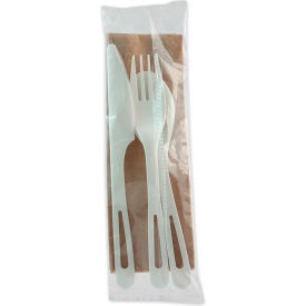 World Centric TPLA Compostable Cutlery Knife/Fork/Spoon/Napkin 6