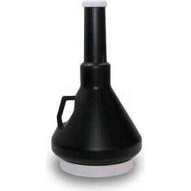 Funnel King® 1-1/3 Quart Double Capped Funnel - Black - 32125 32125
