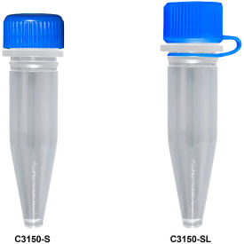 MTC Bio Sure Seal Screw Cap Microtube with O Ring 1.5 ml Conical Bottom 1000 Pack C3150-S