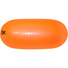 CanDo® Inflatable Exercise Straight Roll Orange 20