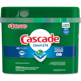 Cascade® ActionPacs Fresh Scent 20 oz Tub Tub of 43 Packets 21700PK