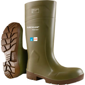 Dunlop FoodPro Purofort Multi Grip Safety Boots Cleated Outsole Steel Toe Size 5 14