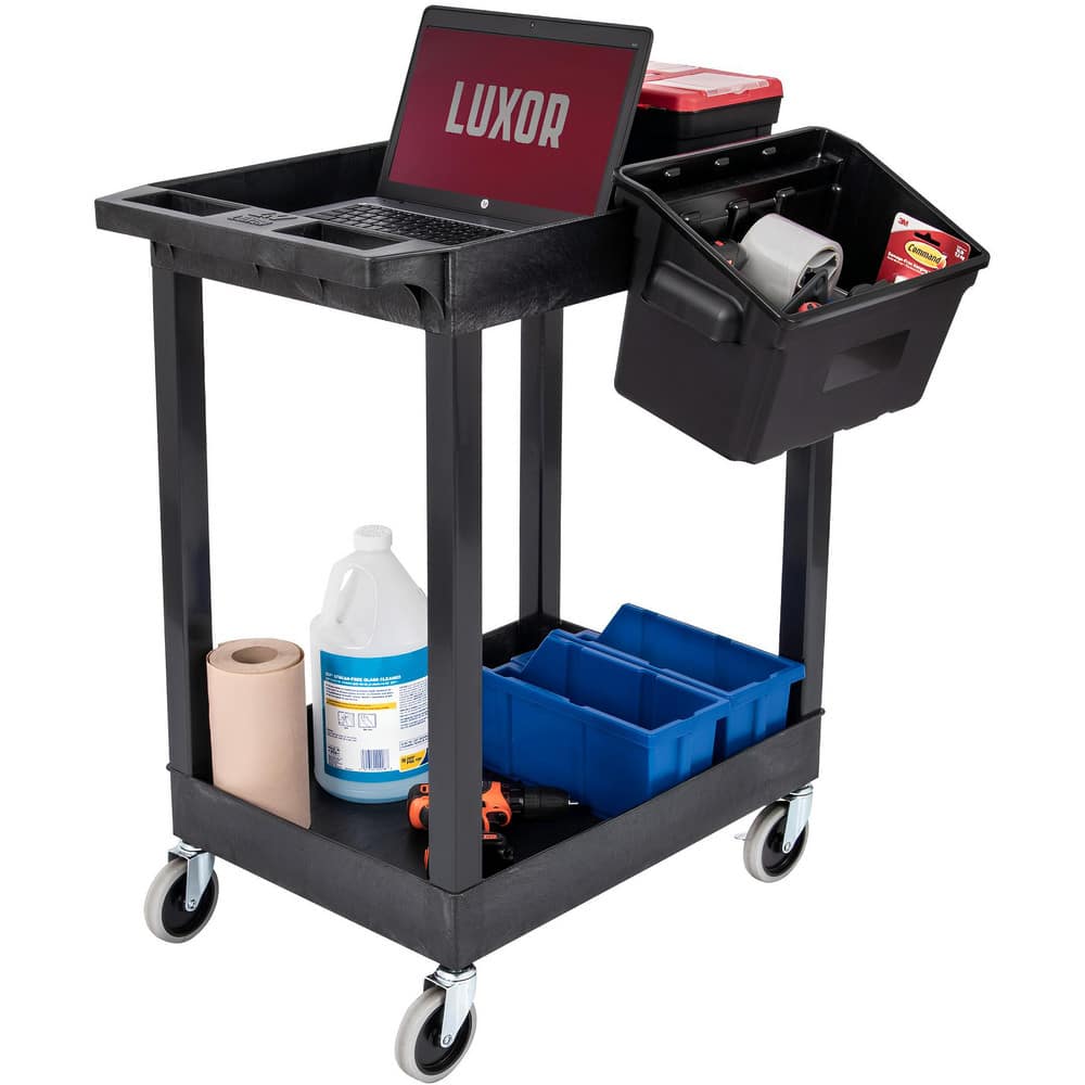 Carts, Cart Type: Tub Cart , Assembly: Assembly Required , Caster Size: 4 in , Load Capacity (Lb. - 3 Decimals): 400.000 , Color: Black  MPN:SEC11-B-OUTRIG