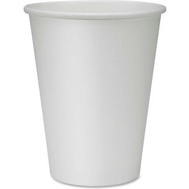 Genuine Joe Disposable Hot Cups Single 12 oz. 1000/CT White GJO19047CT