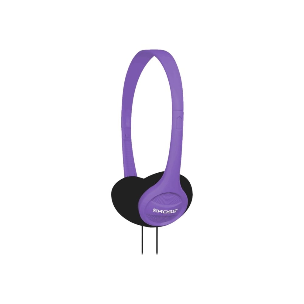 Koss KPH7 Colors - Headphones - on-ear - wired - 3.5 mm jack - violet (Min Order Qty 9) MPN:KPH7V