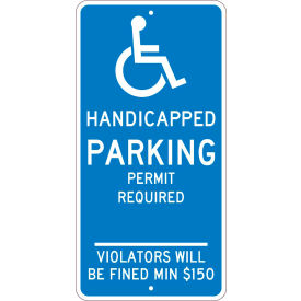 NMC TMS310J Traffic Sign Reserved Parking Connecticut 24