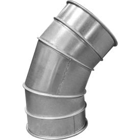 US Duct Clamp Together 45°Elbow 1.5 CLR 16