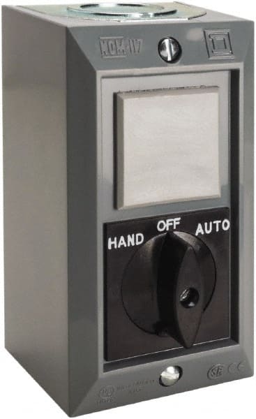 Push-Button Control Station: Maintained, 2NO, Auto, Hand & Off MPN:9001BG112