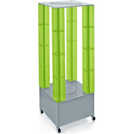 Global Approved 700228-GRE Multi-Tower Pegboard Floor Display 20