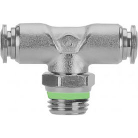 Aignep USA Swivel Branch Tee 6mm Tube x M5 BSPP 55215-6-M5 - Pkg Qty 10