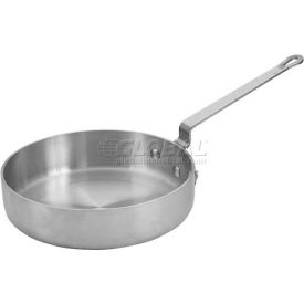 Winco AXST-3 Super Aluminum Saut Pan with Offset Handle 3 Qt ASET-3 - Pkg Qty 6