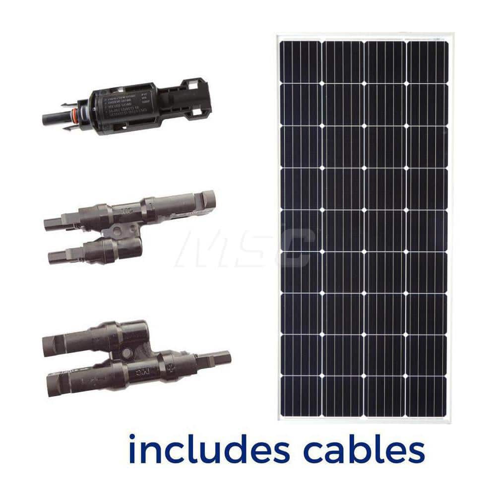 Solar Panels, Maximum Output Power (W): 200 , Amperage (mA): 9.85 , Terminal Contact Type: MC-4 , Mounting Type: Mounting Holes  MPN:GS-200-EXP