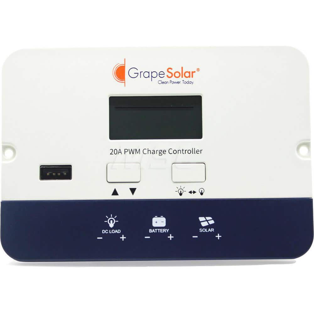 Power Supply Accessories, Power Supply Accessory Type: Solar Charge Controller , For Use With: GS-STAR-100W, GS-STAR-200W  MPN:GS-PWM-20A