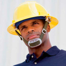 ERB® Hard Hat Chin Strap with Chin Guard Green Pack of 12 WEL19181 - Pkg Qty 12