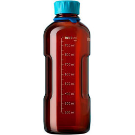 Duran® YOUTILITY Bottle Amber GL45 Screw Cap 1000ML Case of 4 218865453
