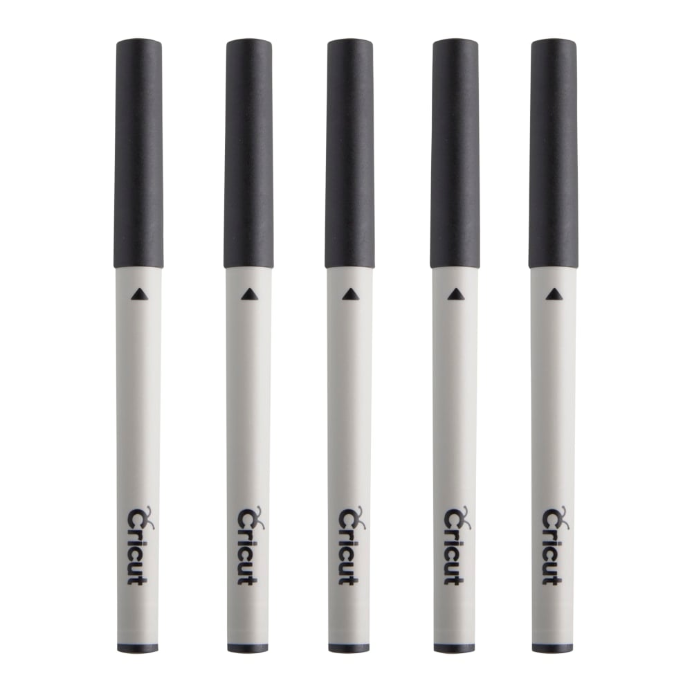 Cricut Multi Pen Set, Medium Point, Black, Set Of 5 Pens MPN:2002948