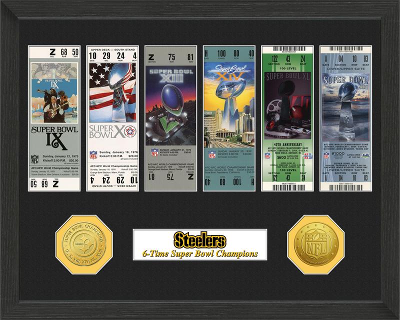 Pittsburgh Steelers  SB Championship Ticket Collection MPN:PSSBTK