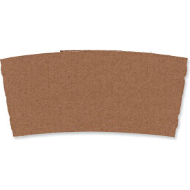 Boardwalk® Cup Sleeves Fits 10 - 20 oz Hot Cups Kraft 1200/case BWK1020SLEEVE