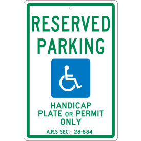 NMC TMS305H Traffic Sign Reserved Parking Arizona 18