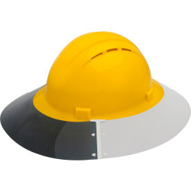 ERB® AS4E2 Sun Shield For Americana® Full Brim Hat White/Smoke WEL17986WHSM - Pkg Qty 12
