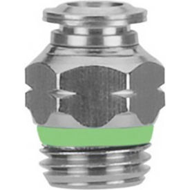 Aignep USA Straight Male Metal Release Collet 4mm Tube x M5 BSPP 57020-4-M5 - Pkg Qty 10