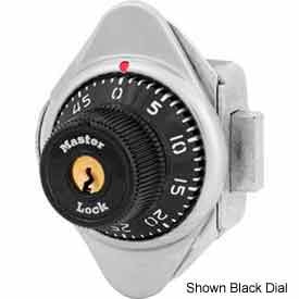 Master Lock® No. 1671MDBLU Built-In Combination Deadbolt Lock - Blue Dial - Left Hinged 1671MDBLU