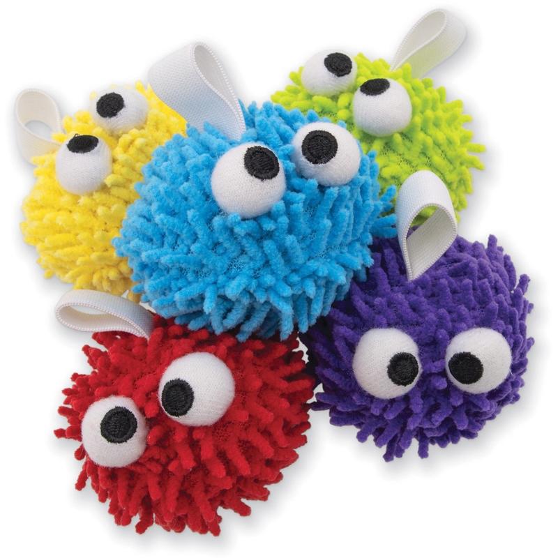 Pacon Whiteboard Eraser Puffs, Assorted, Pack Of 25 MPN:AC9003