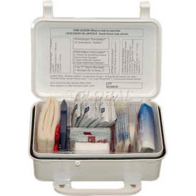 First Aid Only® 10 Person First Aid Kit Plastic Case 6060