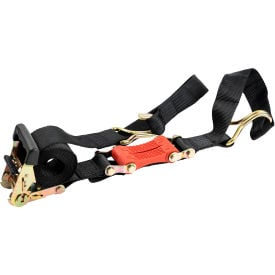 ShockStrap® Tie Downs Ratchet Strap 6000 lb. Capacity 9'L x 2