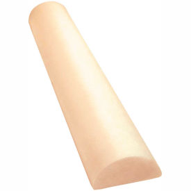 CanDo® Antimicrobial Beige PE Foam Roller Half-Round 6
