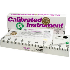 H-B Enviro-Safe Calibrated Dry Block/Incubator Liquid-In-Glass Thermometer 24 to 57C 35mm Immersion 602060000