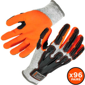 Ergodyne® Proflex 922CR Cut Resistant Gloves Nitrile Coated ANSI A3 S Gray 96 Pairs 17582 - Pkg Qty 2